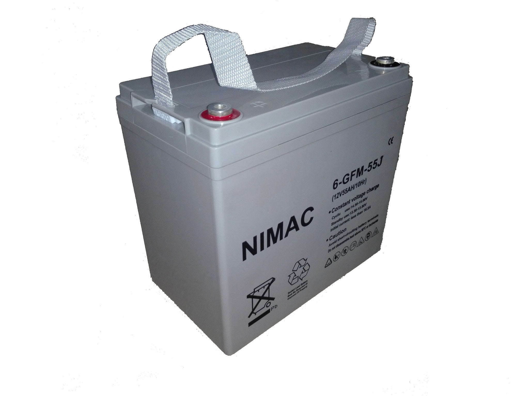 Bateria Nimac GEL, Ciclo Profundo 55 AH, 12 V